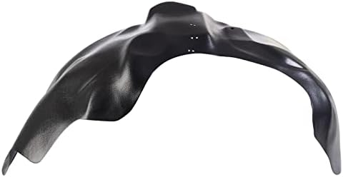 TRQ Front Left Inner Fender Liner Black Drivers Side