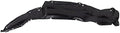 TRQ Front Left Inner Fender Liner Black Drivers Side