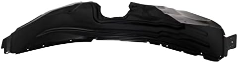 TRQ Front Left Inner Fender Liner Black Drivers Side