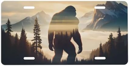Big Foot Front License Plate 6" * 12" for Women