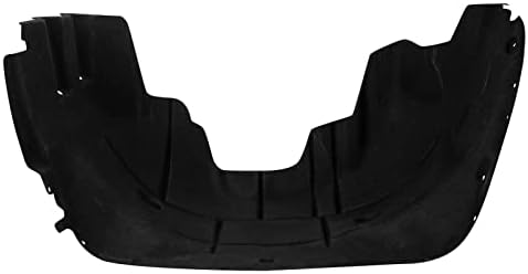 TRQ Front Right Inner Fender Liner Black Passenger Side