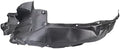 TRQ Front Left Inner Fender Liner Black Drivers Side