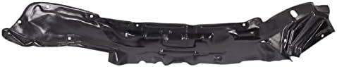 TRQ Front Right Inner Fender Liner Black Passenger Side