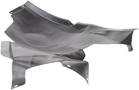 TRQ Front Right Forward Inner Fender Liner Black Passenger Side
