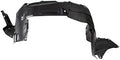 TRQ Front Left Inner Fender Liner Black Drivers Side