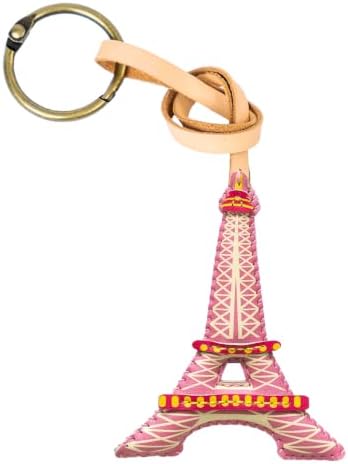 Travel Icon Leather Bag Charm - Unique Keychain Purse Charm For Handbags