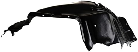 TRQ Front Left Inner Fender Liner Black Drivers Side