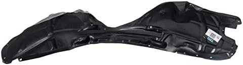 TRQ Left Inner Fender Liner Black Drivers Side