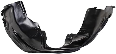 TRQ Front Left Inner Fender Liner Black Drivers Side