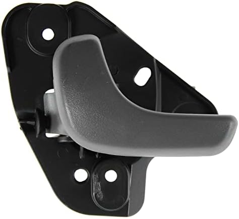TRQ Door Handle Front Inner Inside Gray Pair