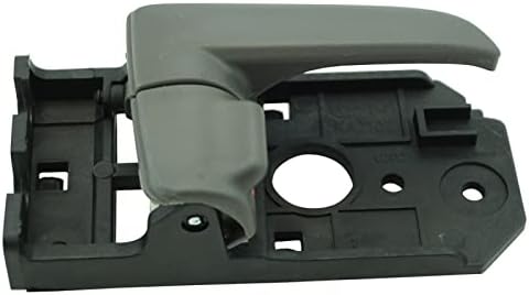 TRQ Passenger Side Interior Door Handle Gray