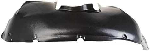 TRQ Front Left Inner Fender Liner Black Drivers Side