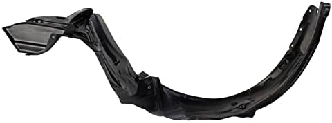 TRQ Front Left Inner Fender Liner Black Drivers Side