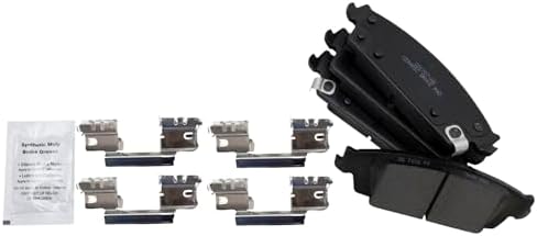 TRQ Rear Posi Ceramic Brake Pad Kit Set