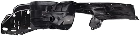 TRQ Front Left Inner Fender Liner Black Drivers Side