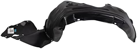 TRQ Front Left Inner Fender Liner Black Drivers Side