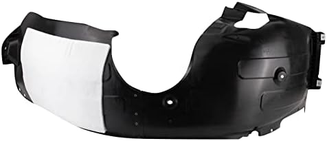 TRQ Front Right Inner Fender Liner Black Passenger Side