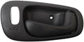 TRQ Front Right Interior Door Handle Dark Gray Passenger Side