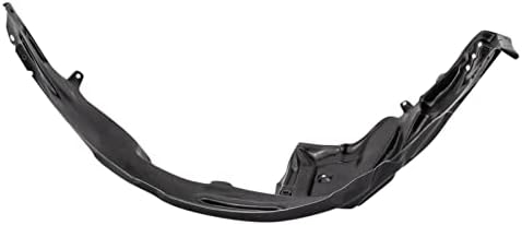 TRQ Front Left Inner Fender Liner Black Drivers Side