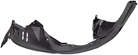 TRQ Front Right Inner Fender Liner Black Passenger Side
