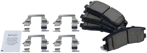 TRQ Rear Ceramic Brake Pad Kit