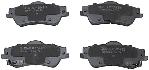 TRQ Rear Brake Pads Ceramic