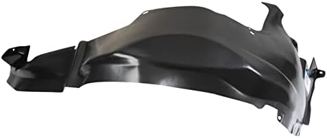 TRQ Front Right Inner Fender Liner Black Passenger Side