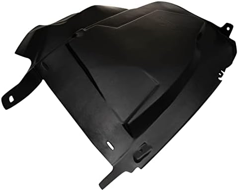 TRQ Front Right Forward Inner Fender Liner Black Passenger Side