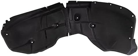 TRQ Front Right Inner Fender Liner Black Passenger Side