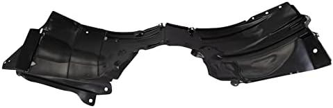TRQ Front Left Inner Fender Liner Black Drivers Side