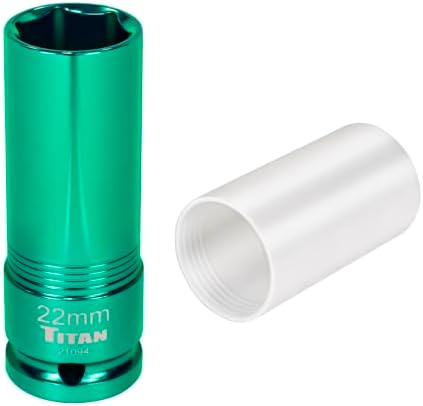 Titan 21094 1/2-Inch Drive x 22mm Non-marring Impact Deep Lug Nut Socket - Image 7