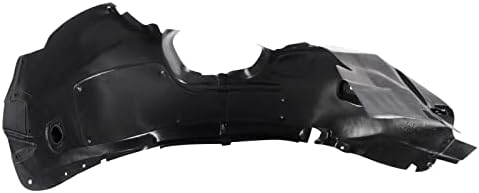 TRQ Front Left Inner Fender Liner Black Drivers Side