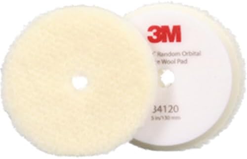 3M Perfect-It Random Orbital Coarse Wool Compounding Pad, 34120 by 3MAutomotive