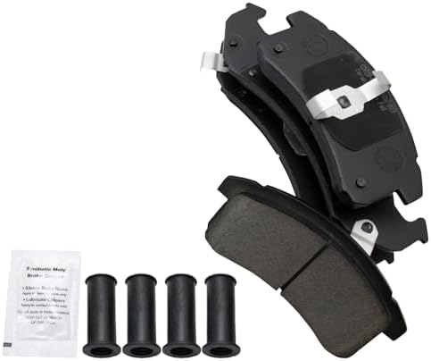 TRQ Front Posi Ceramic Brake Pad Kit Set