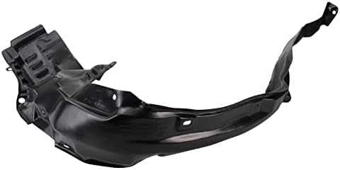 TRQ Front Left Inner Fender Liner Black Drivers Side