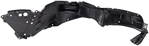 TRQ Front Left Inner Fender Liner Black Drivers Side