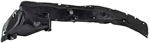 TRQ Front Left Inner Fender Liner Drivers Side