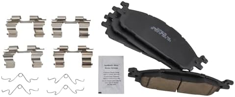 TRQ Front Brake Pads Ceramic Hardware