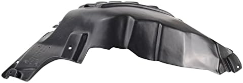 TRQ Front Left Inner Fender Liner Black Drivers Side