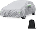 Amazon Basics Full Car Cover, Fits Vehicles 181-190", Silver