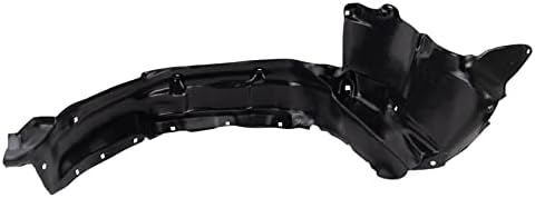 TRQ Front Left Inner Fender Liner Black Drivers Side