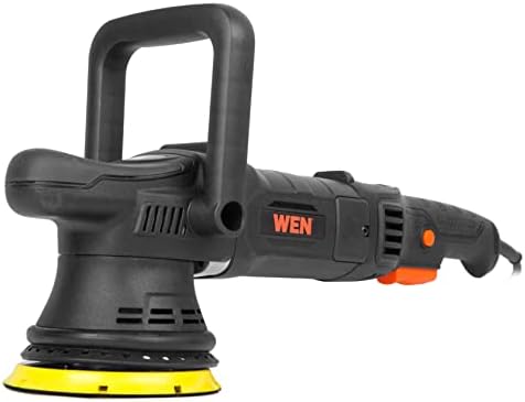 WEN Dual Action Polisher, 5-Inch Professional Grade, 8-Amp with Paddle Switch, 15mm Throw and LED Display (AA6158) - Image 2