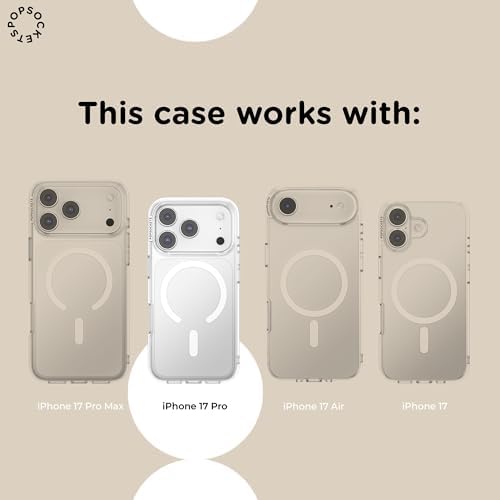 PopSockets iPhone 17 Pro Phone Case with MagSafe- Sand Snakes