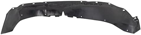 TRQ Front Left Inner Fender Liner Black Drivers Side