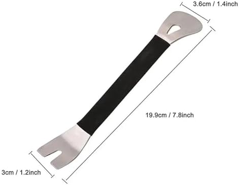 Car Removal Tool Car Audio Removal Steel Skid Center Console Rear View Lens Repair Tool Pry Metal Crowbar Stainless - Image 3