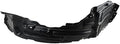 TRQ Front Right Inner Fender Liner Passenger Side