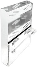 Black Boar Aluminum Large Work Station ¬for Enclosed Trailer/Garage | 24 x 14-inch fold Down Tray and (2) Spring-Loaded Paper Towel Racks | Durable Construction | Easy to Install (66123) by BLACKBOAR