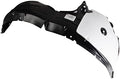 TRQ Front Left Inner Fender Liner Black Drivers Side