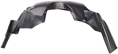 TRQ Front Right Inner Fender Liner Black Passenger Side