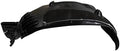 TRQ Front Left Inner Fender Liner Black Drivers Side